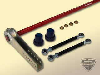 RSR Stabilisator Set VA für 911 F + G Modell mit Stahl-Übertragungsarm