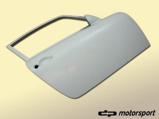 Rennsporttür mit festem Fensterrahmen Links